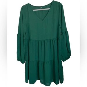 Emerald Green Tunic Dress